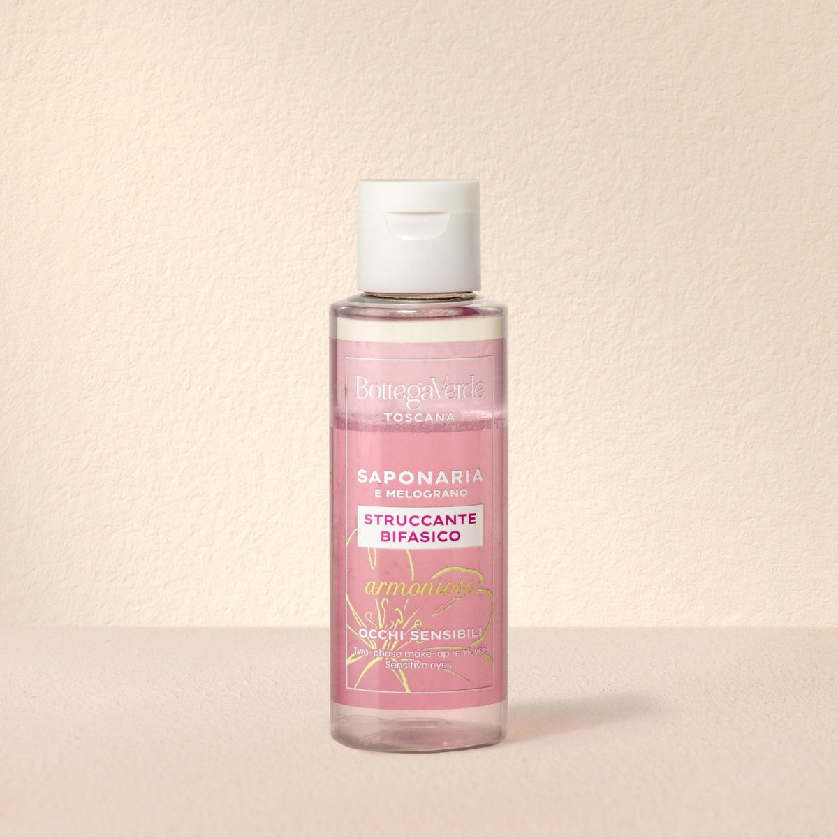 SAPONARIA AND POMEGRANATE - Two-phase make-up remover - sensitive eyes - balanced (100 ml)