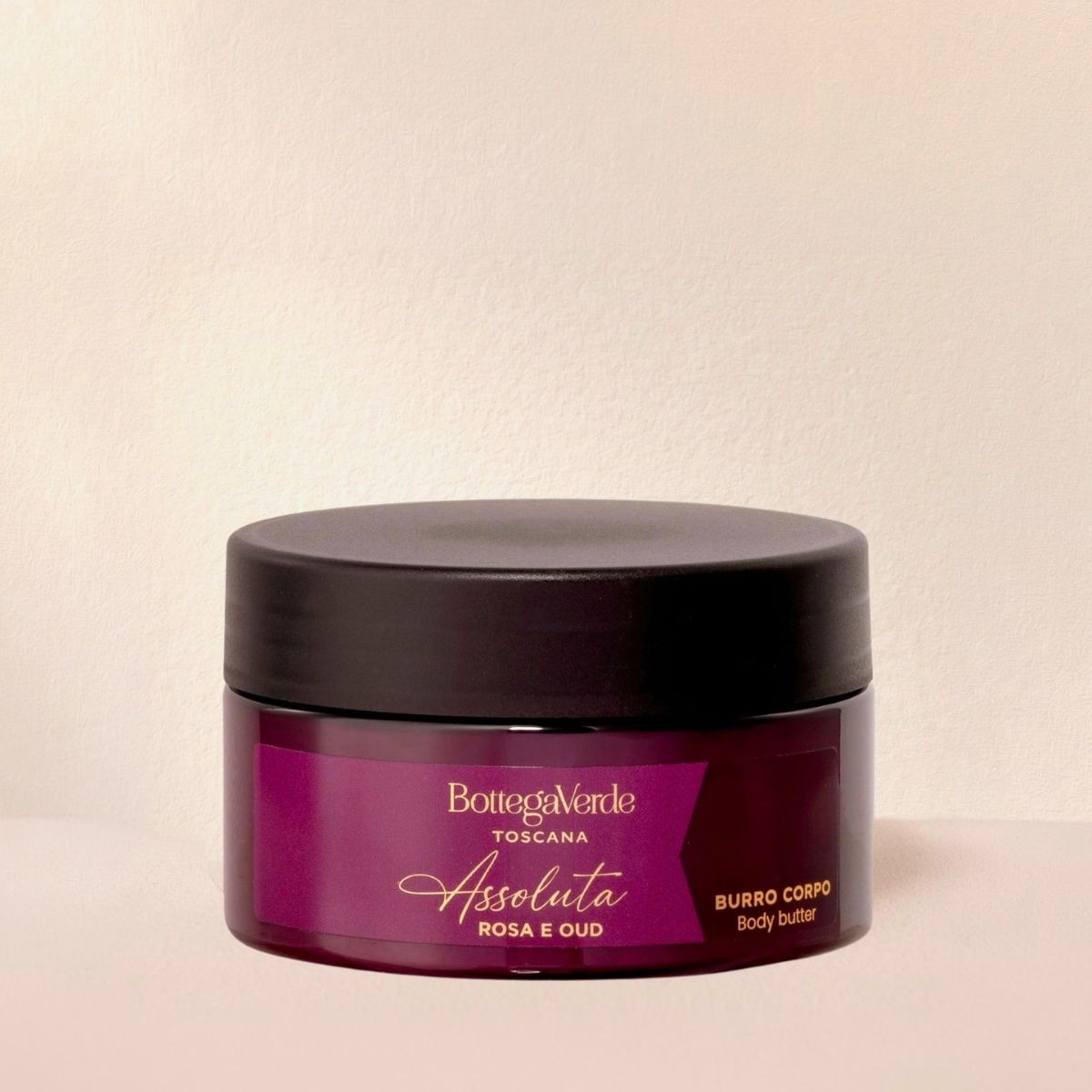 Assoluta - Rosa e Oud - Firming body butter (200 ml)
