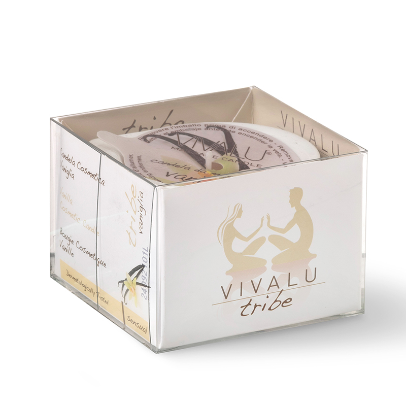 LUMEN Tribe Vivalu Candela da massaggio Black Vanilla