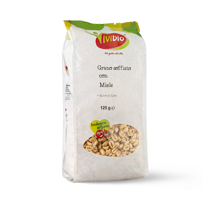 VIVI BIO Grano soffiato con miele bio