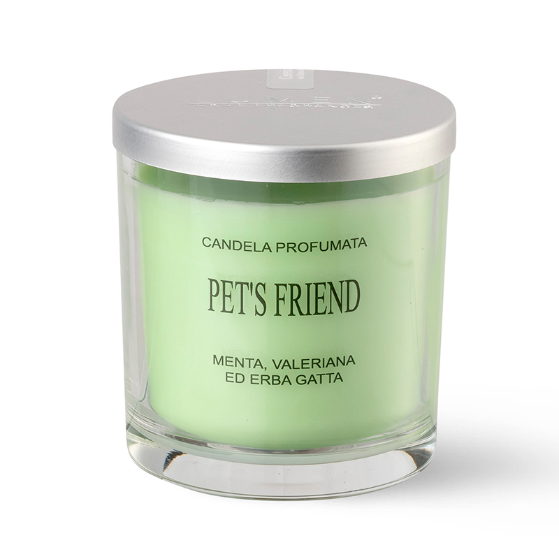 LUMEN - Candela vegetale Pet's friend coperchio alluminio (250 ml)