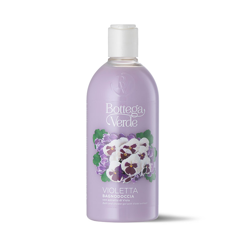 Violetta - Gel de baño y ducha con extracto de violeta (400 ml)
