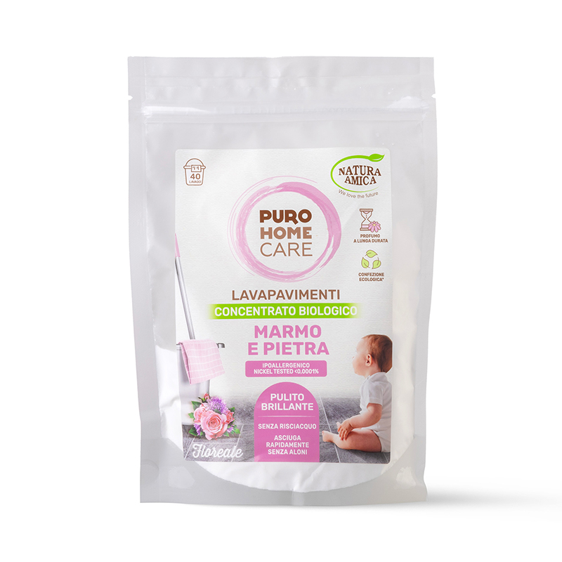 NATURA AMICA - Puro Home Care Lavapavimenti concentrato biologico Marmo e Pietra