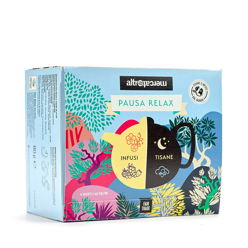 ALTROMERCATO Infusi e tisane selezione Pausa relax