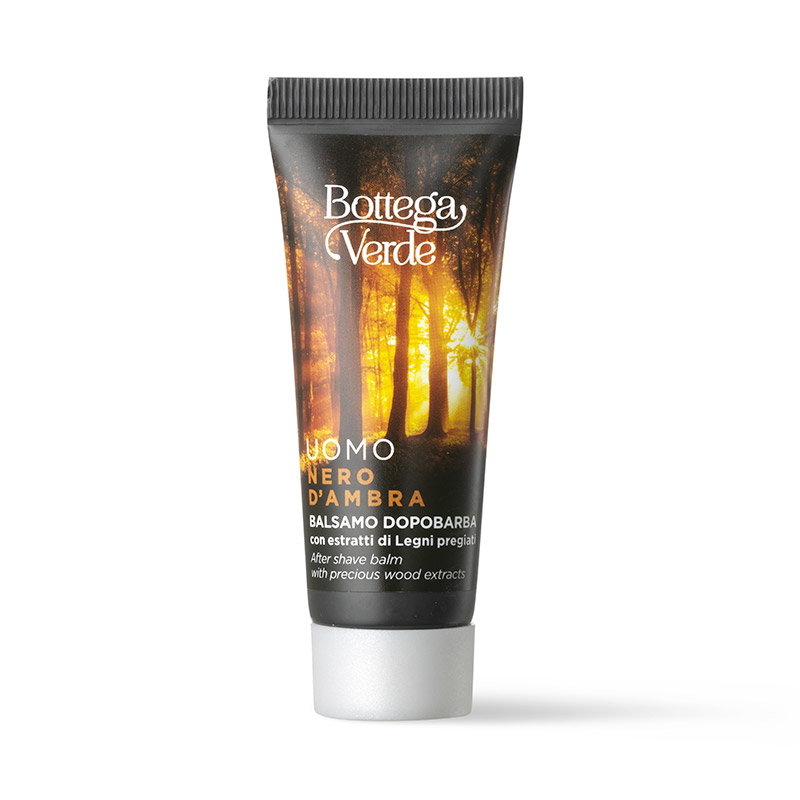 UOMO - Black Amber - After shave balm with precious wood extracts (20 ml)