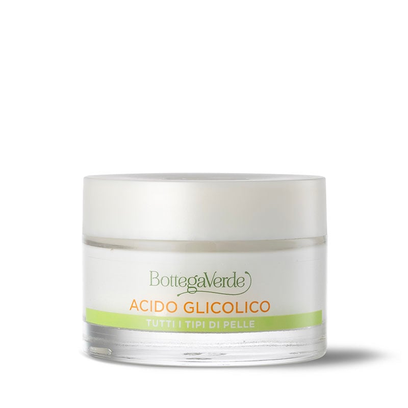 Image of Estratti di bellezza '' Crema viso rinnovatrice - acido Glicolico estratti della Frutta '' perfeziona uniforma illumina - tutti i tipi di pelle