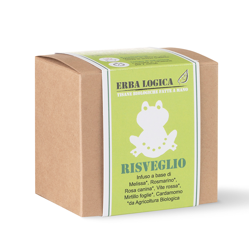 Image of ErbaLogica - Infuso risveglio - Melissa Rosmarino Rosa