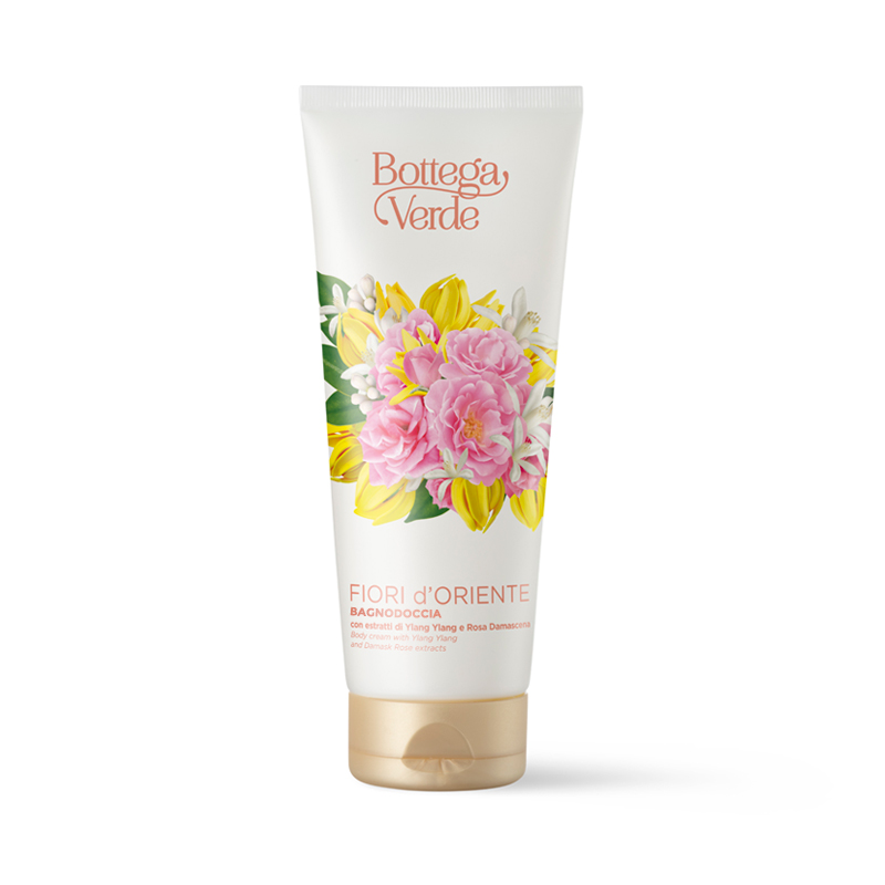 Fiori d'Oriente - Bagnodoccia con estratti di Ylang Ylang e Rosa damascena