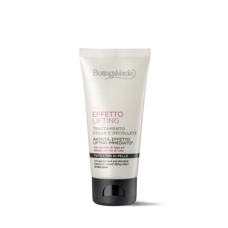 Effetto Lifting - Anti-ageing neck and décolleté treatment, instant* lifting effect, with Seaweed extract and Lotus flower extract (50 ml)