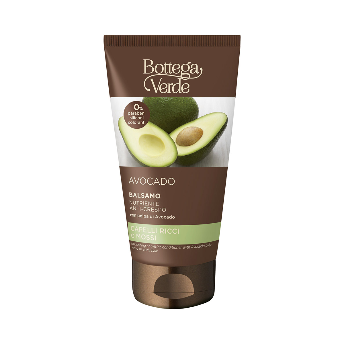 Avocado - Nourishing Anti-Frizz Conditioner - with Avocado Pulp (150 ml) - Wavy or Curly Hair