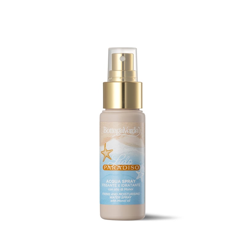 Lido Paradiso - Agua spray fijadora e hidratante con aceite de Monoï (45 ml)