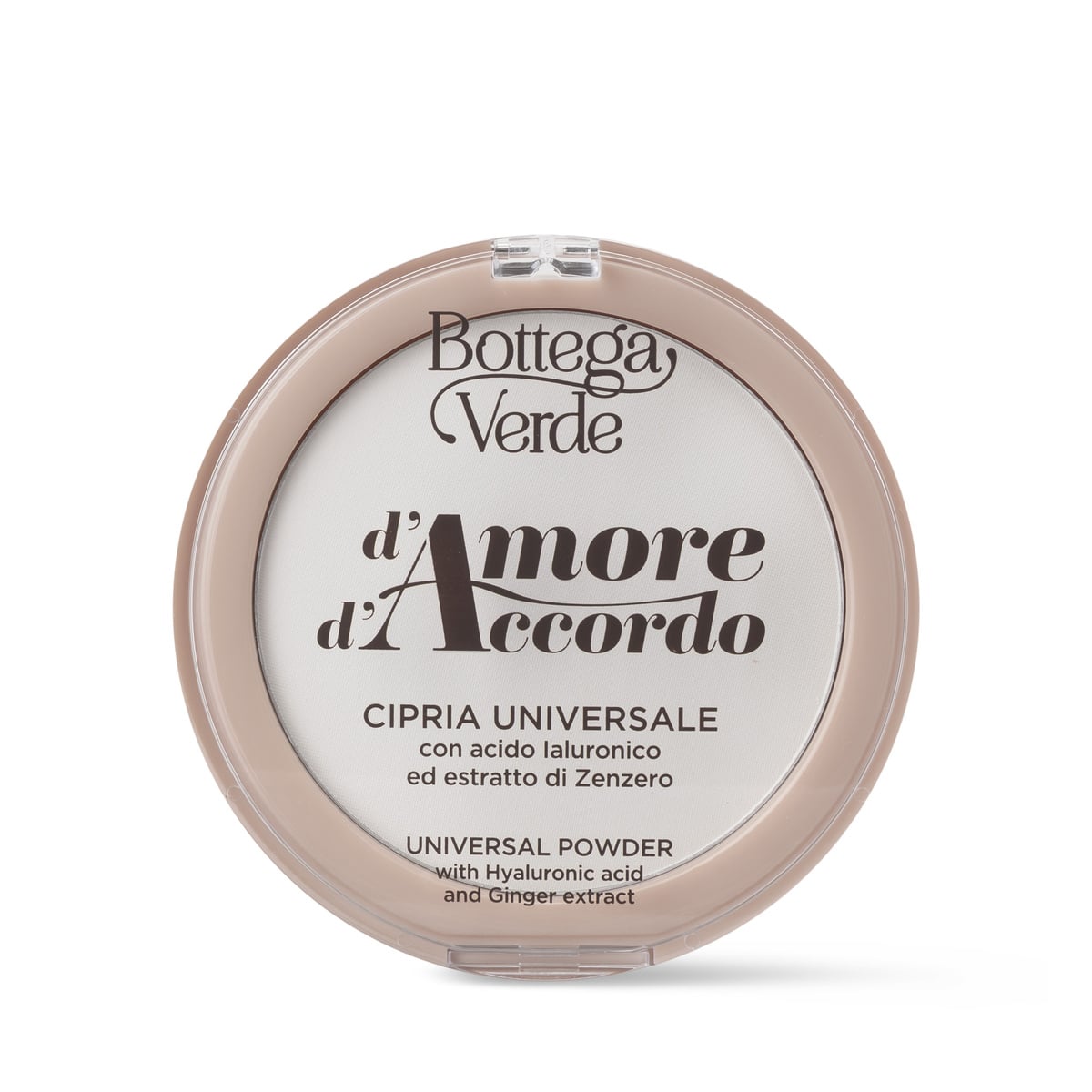 Bottega Verde D'amore D'accordo - Cipria Universale Con Acido Ialuronico E Zenzero-image