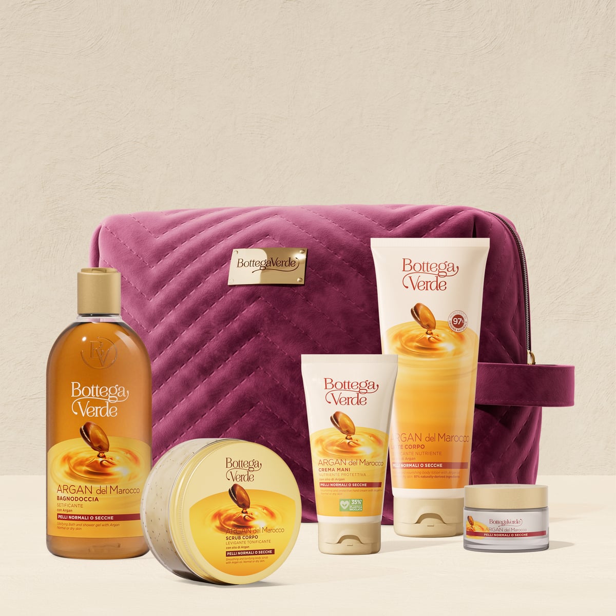 Argan maxi make-up bag