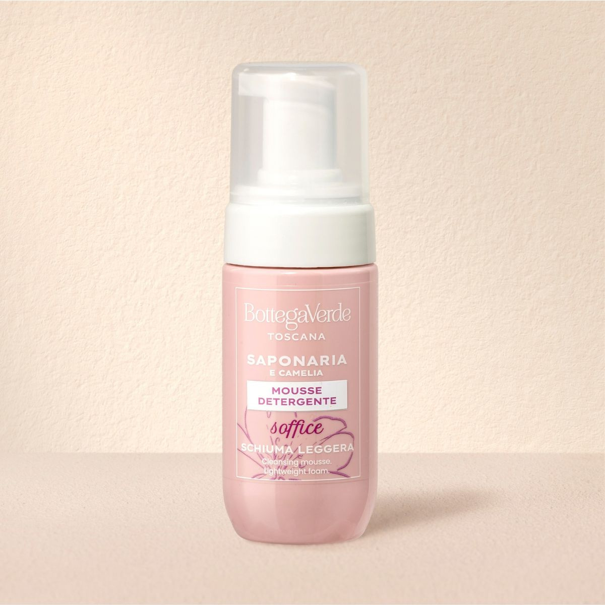 SAPONARIA AND CAMELLIA - Cleansing mousse - lightweight foam - soft (100 ml)