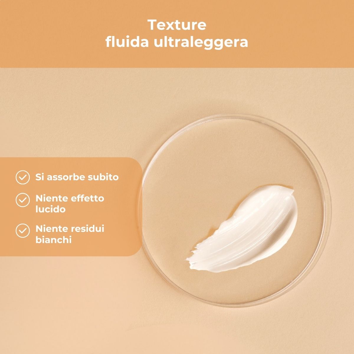 Vitamina C + Biancospino - Fluido viso giorno antimacchia SPF50 - con Vitamina C, Biancospino e Cybright - riduce le macchie visibili e non visibili