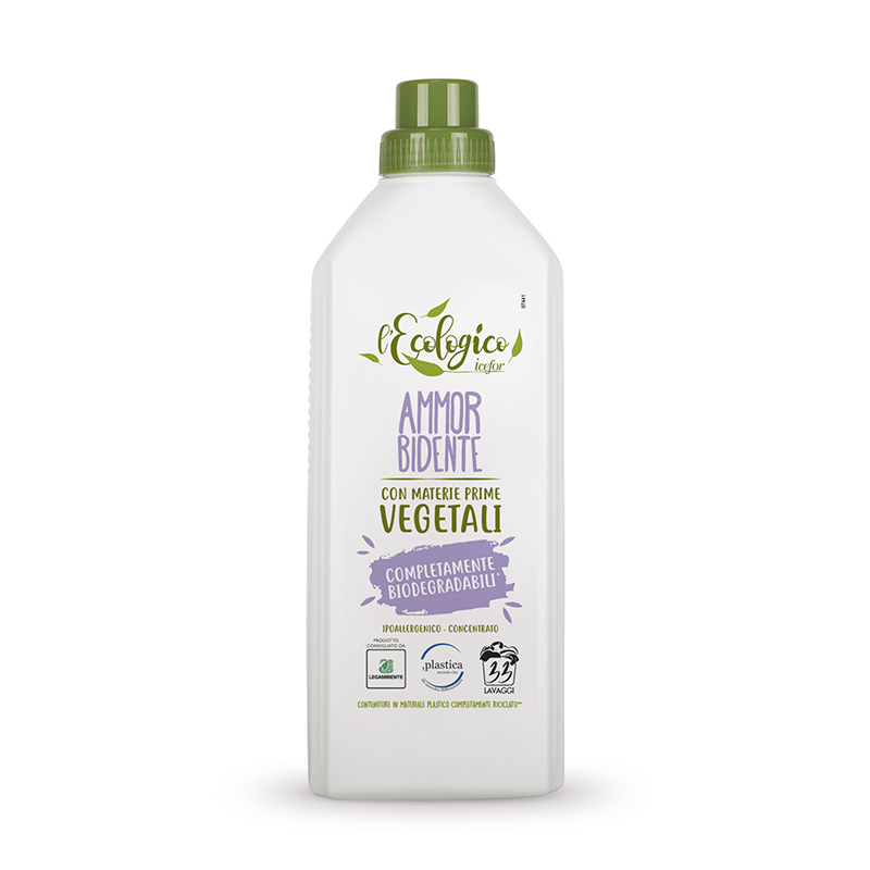 L'ECOLOGICO -  Ammorbidente concentrati  - con materie prime vegetali biodegradabili