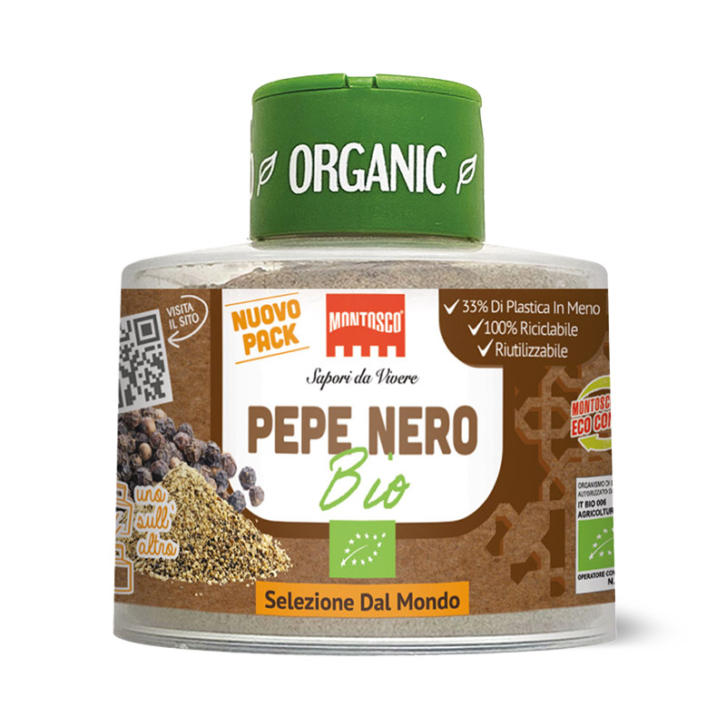 MONTOSCO Pepe Nero macinato 100% BIO