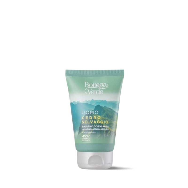 UOMO - Cedro selvaggio - Aftershave balm with Cedarwood extract (75 ml)