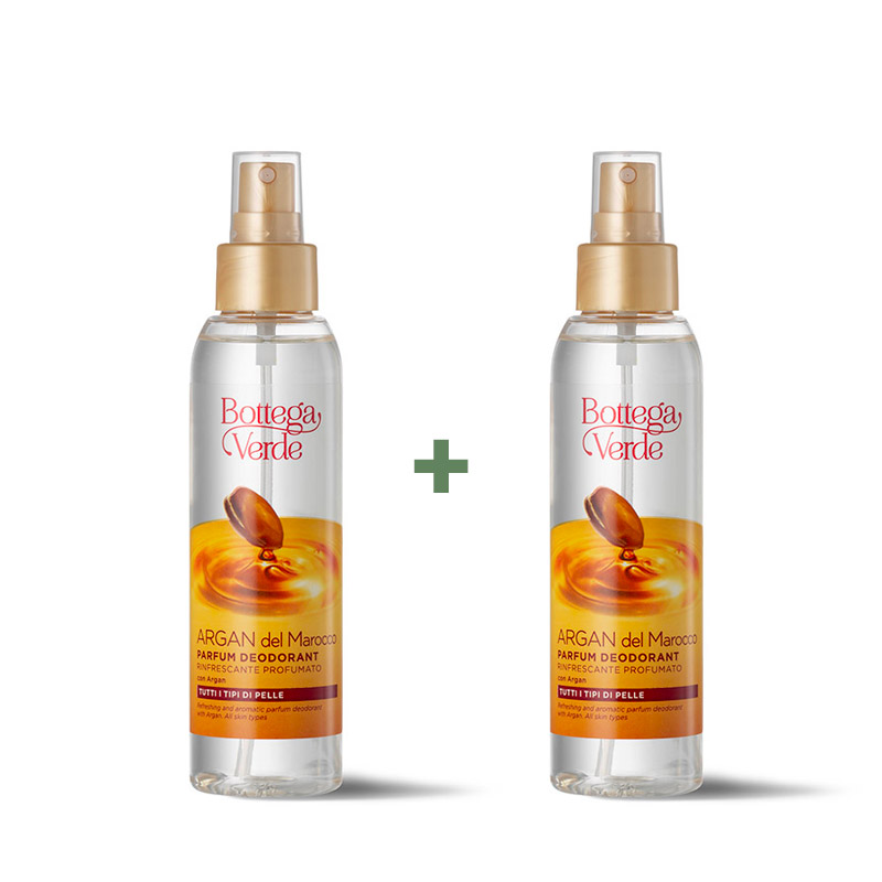 **1+1 GRATIS** Argan del Marocco - Parfum deodorant - rinfrescante profumato - con Argantutti i tipi di pelle