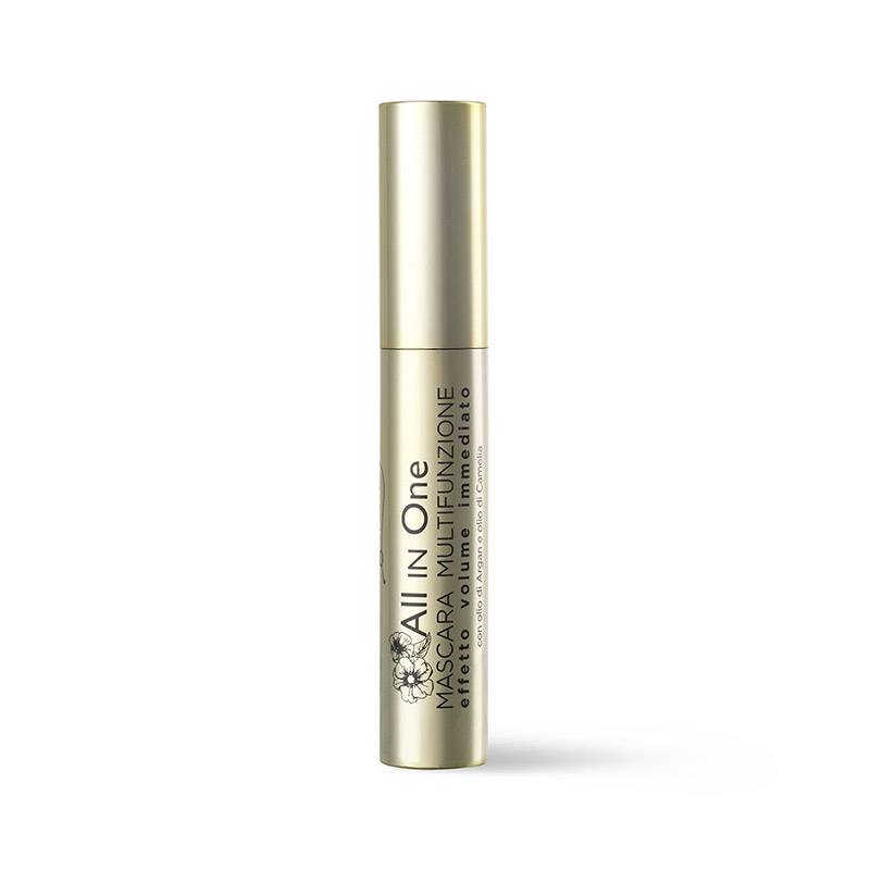 All in One - Multifunctional mascara - instant volume effect - with Argan oil and Camellia oil (12 ml)