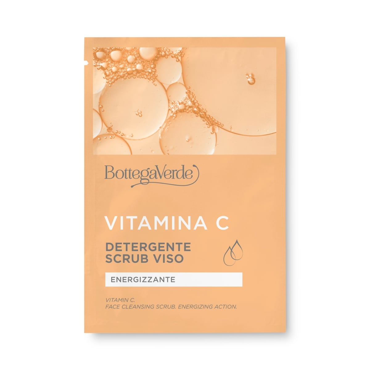 Vitamin C - Face cleansing scrub - energizing action (8 ml)