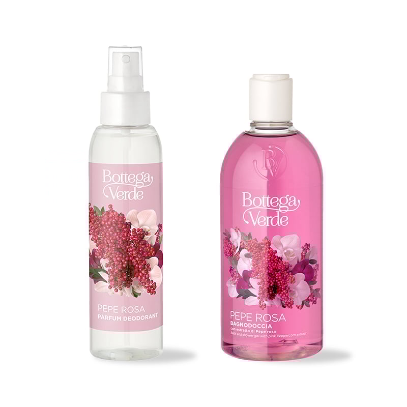 Offerta Pepe rosa Bagnodoccia + Parfum deodorant