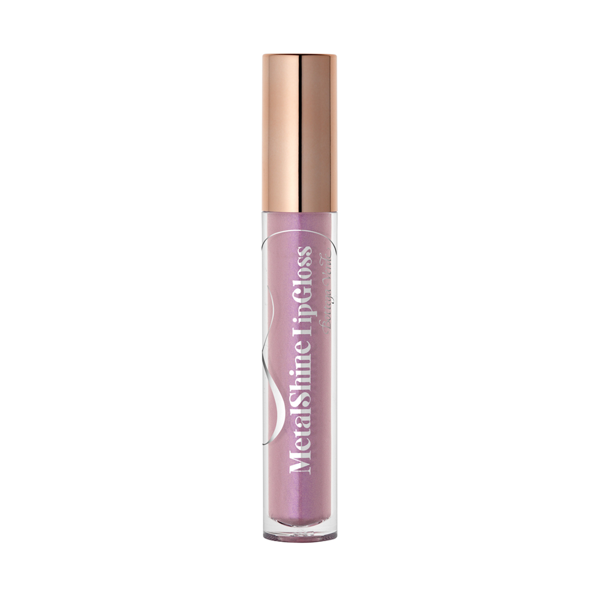 Metal shine - Lipgloss metallizzato con estratto di fiore di Porcellana - rosa quarzo