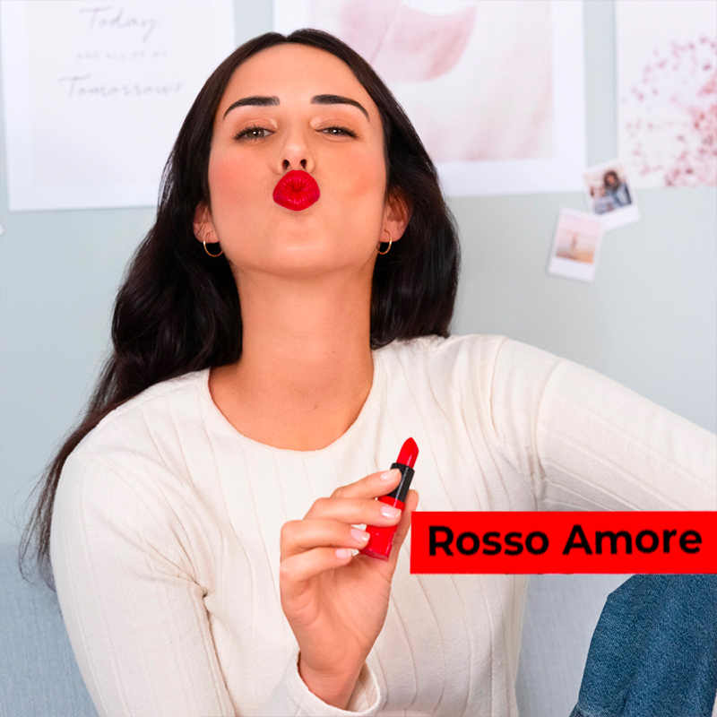 Amore di rossetto - Rossetto cremoso satinato con estratto di fiori di Melograno