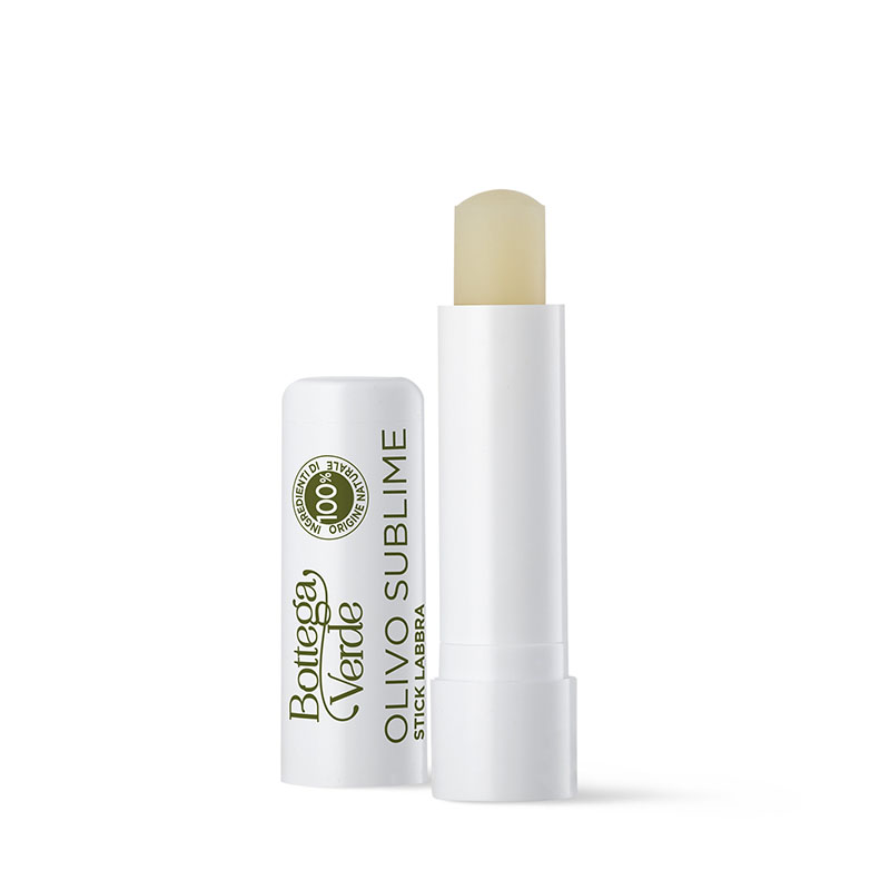 Lip balm stick - protective and softening - with hyperfermented Olive oil (5.5 ml) - normal or dry skin