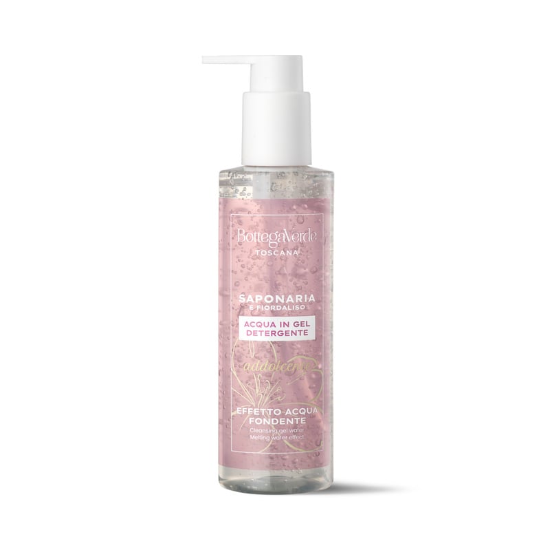 SAPONARIA AND CORNFLOWER - Cleansing gel water - melting water effect - soothing (200 ml)
