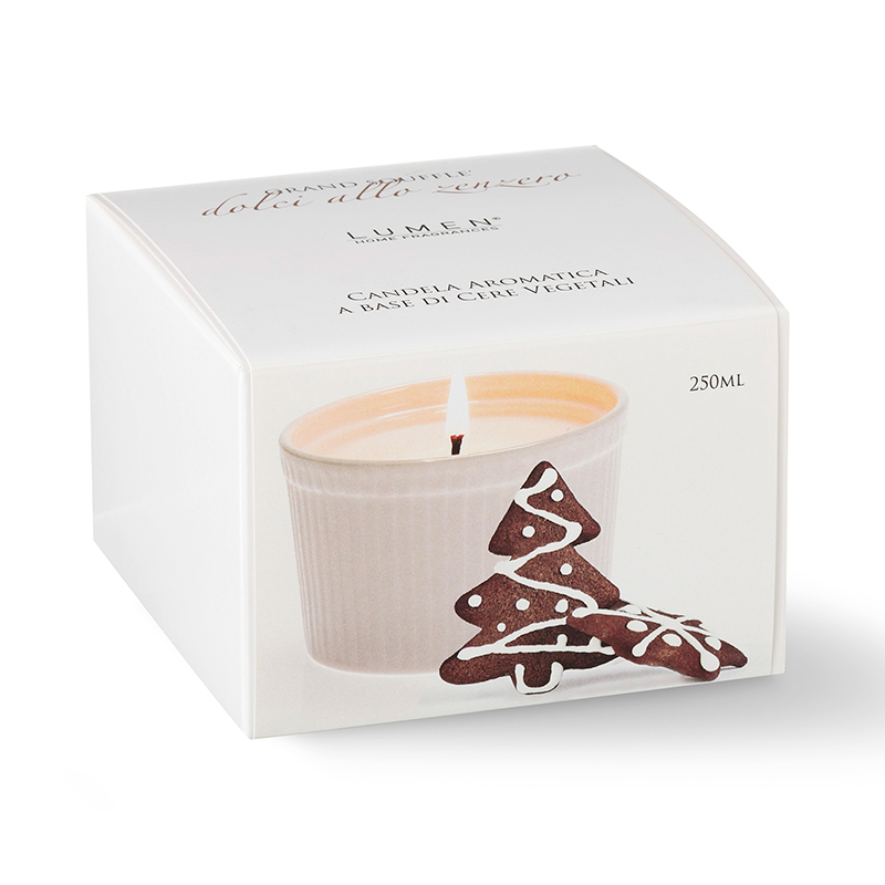 LUMEN Grand soufflè candela vegetale Dolci allo zenzero