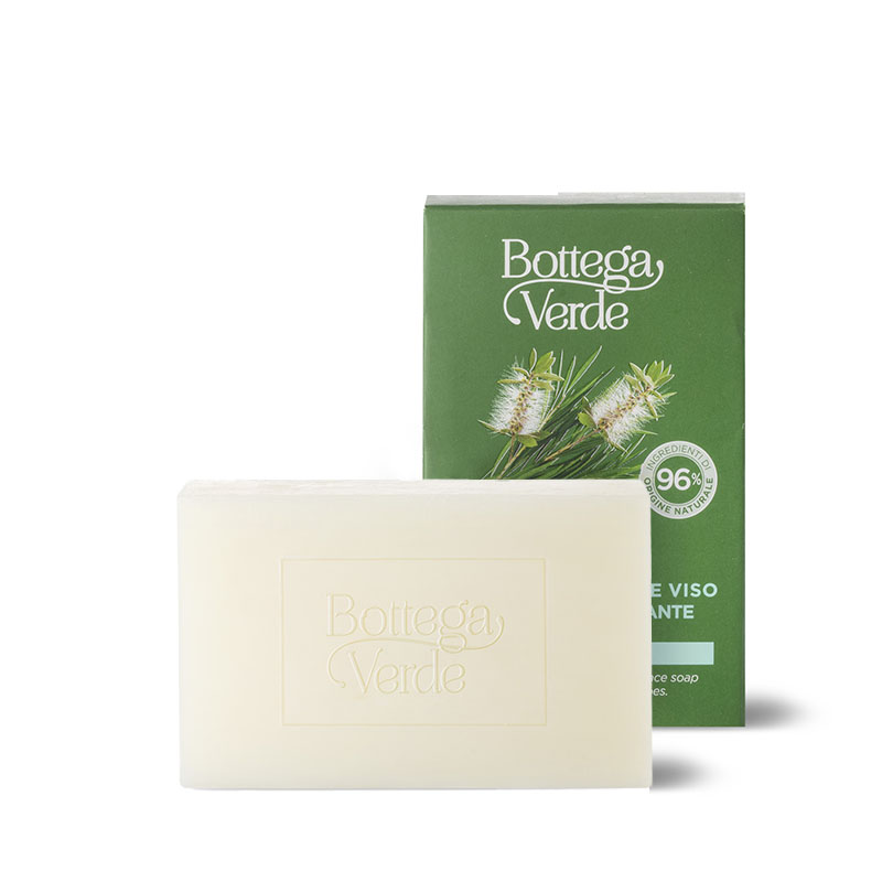 Tea Tree - Cleansing face soap - hygienising and purifying - with Tea Tree essential oil (100 g) - all skin types