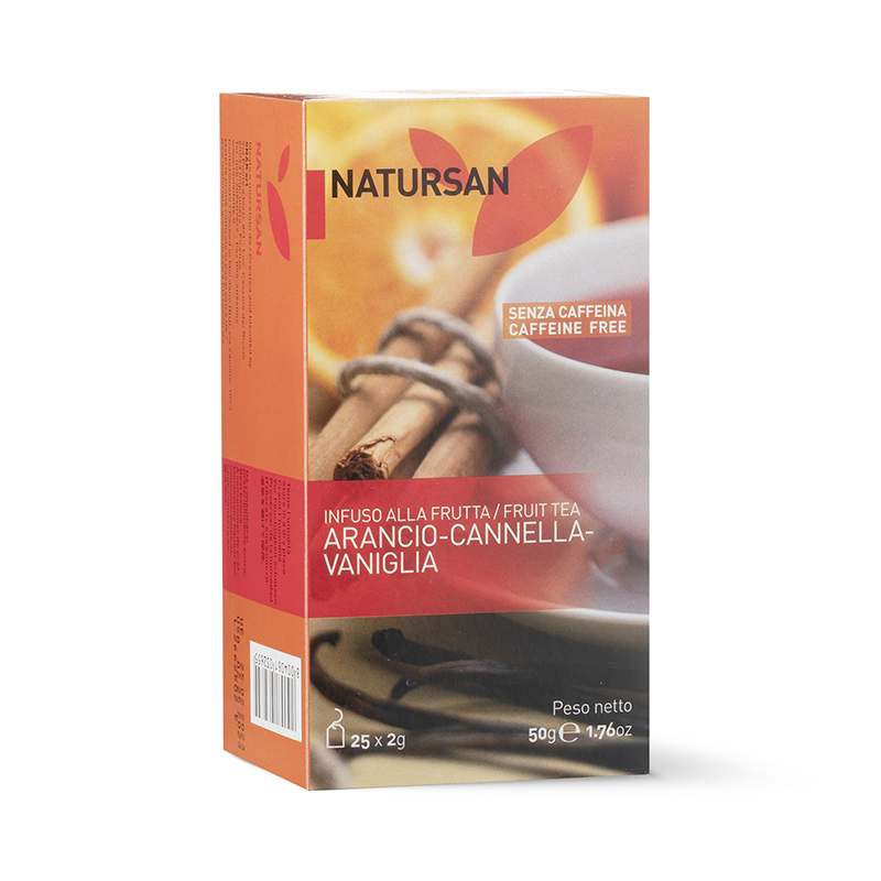 NATURSAN Infuso alla frutta Arancio/Cannella/Vaniglia