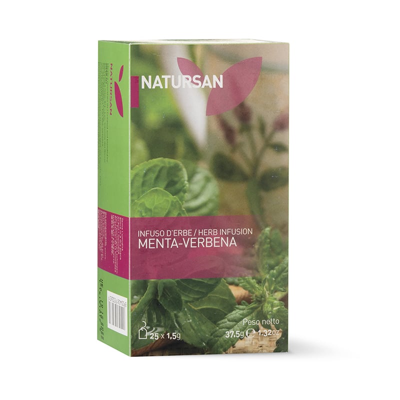 NATURSAN - Infuso d'erbe Menta/Verbena
