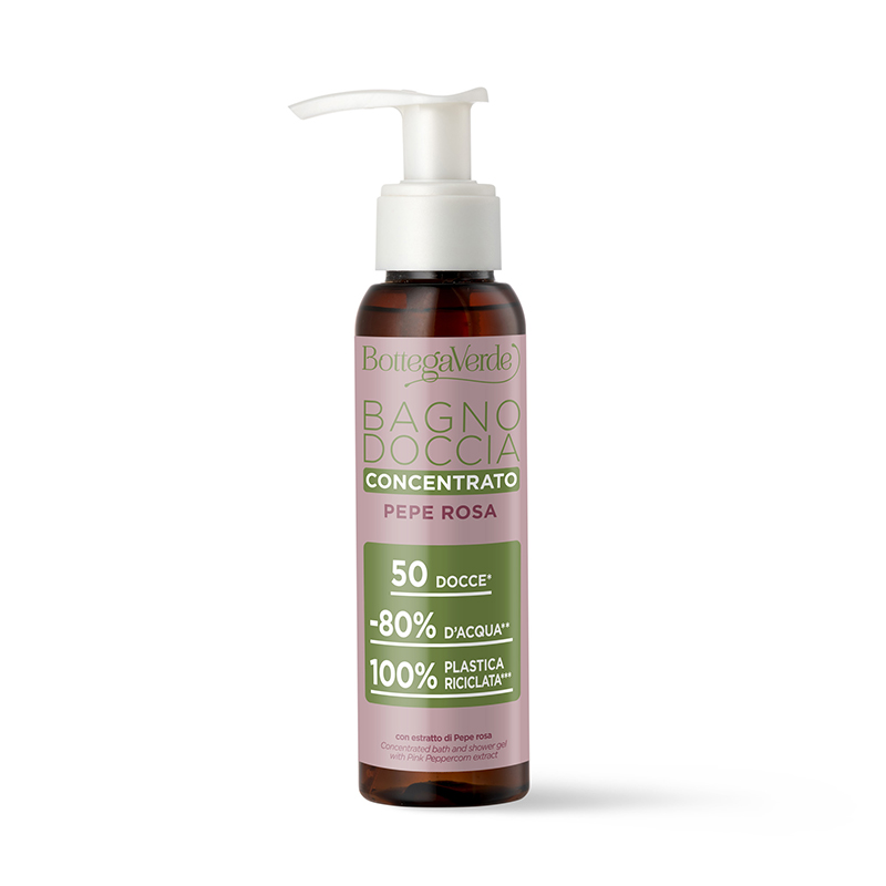Pepe rosa - Bagnodoccia concentrato - con estratto di Pepe rosa