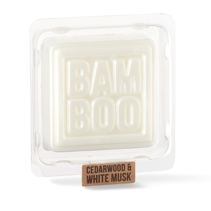 BAMBOO Cedarwood & White Musk Cialda in cera di soia