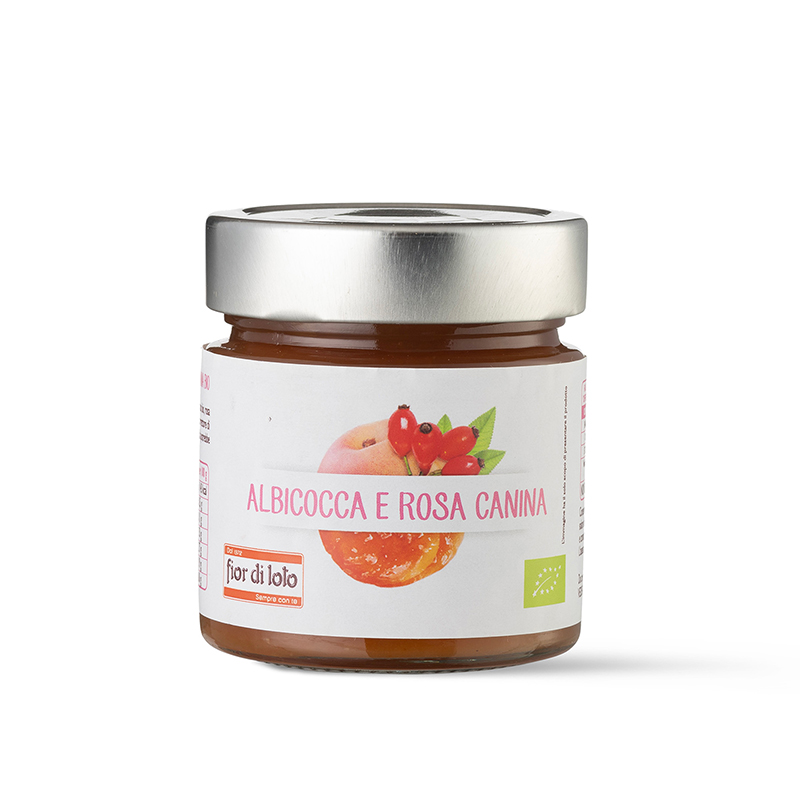 FIOR DI LOTO - Composta alla Rosa Canina e Albicocca bio