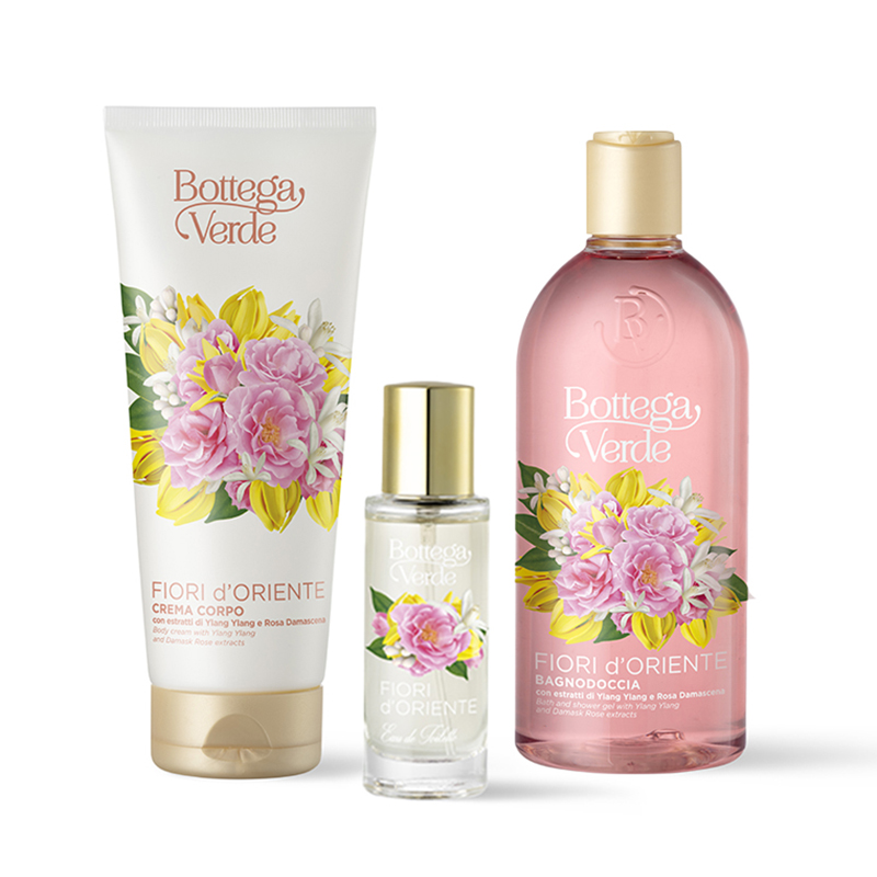 Fiori d'Oriente offer - Bath and Shower Gel, Body Cream, Eau de toilette