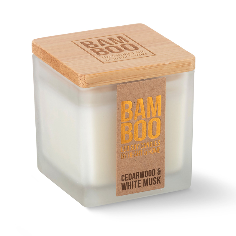 Image of BAMBOO - Cedarwood & White Musk Candela