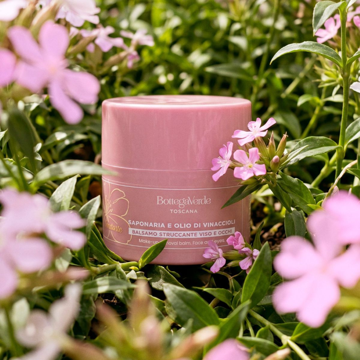 SAPONARIA AND GRAPE-SEED OIL - Make-up removal balm - face and eyes - melting (45 ml)