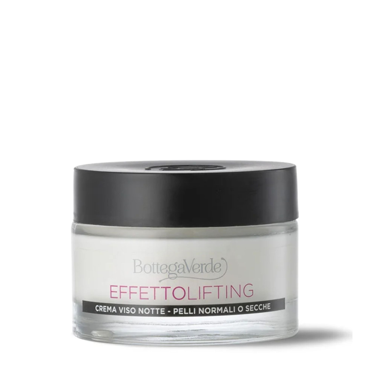 Effetto Lifting - Anti-ageing night cream, instant* lifting effect, with hyaluronic acid and Lotus flower extract (50 ml) - for normal and dry skin
