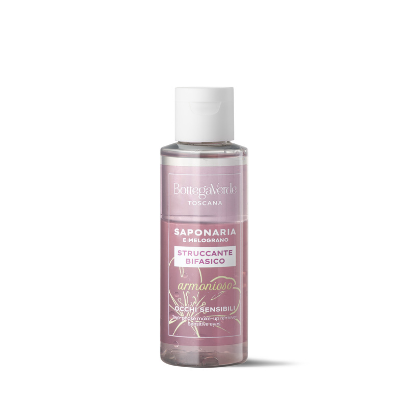 SAPONARIA AND POMEGRANATE - Two-phase make-up remover - sensitive eyes - balanced (100 ml)