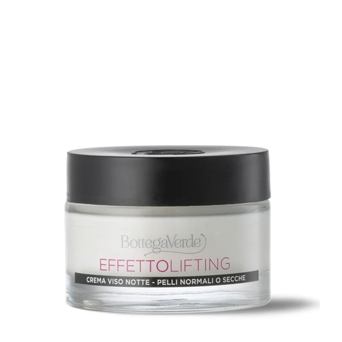 Effetto Lifting - Anti-ageing night cream, instant* lifting effect, with hyaluronic acid and Lotus flower extract (50 ml) - for normal and dry skin