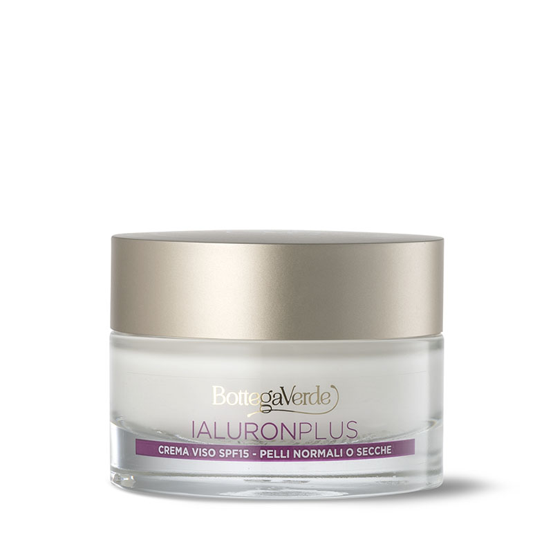 Ialuron Plus Crema per il viso ricompattante, effetto filler*, con acido Ialuronico ed estratti di fiori 