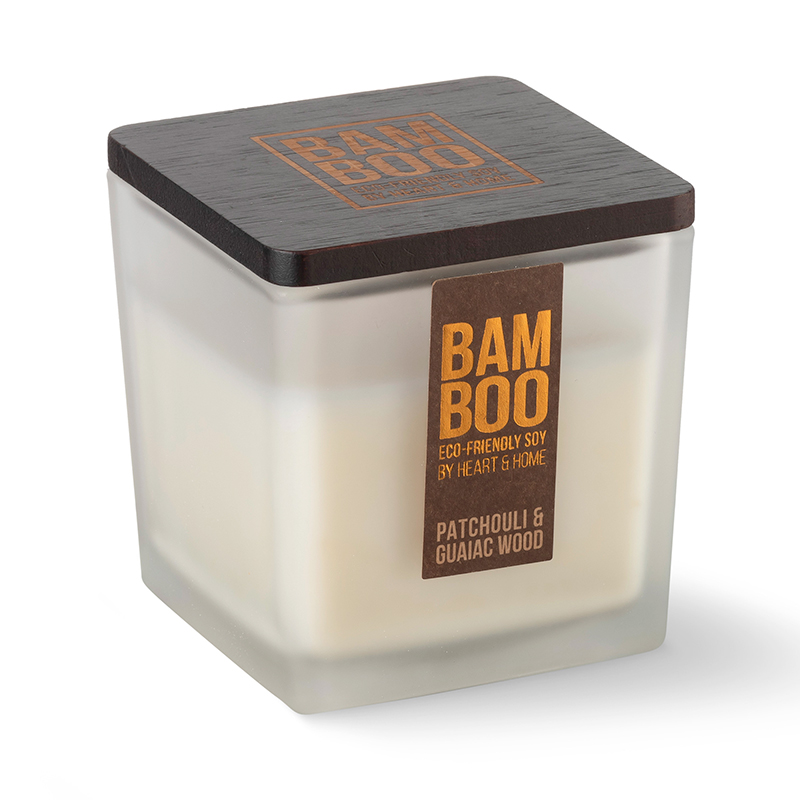 BAMBOO -  Patchouli & Guaiac Wood Candela