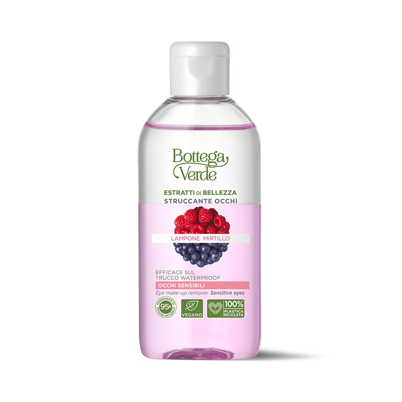 Estratti di bellezza - Eye make-up remover - Raspberry Blueberry - effective and gentle - sensitive eyes - effective on waterproof make-up (100 ml)