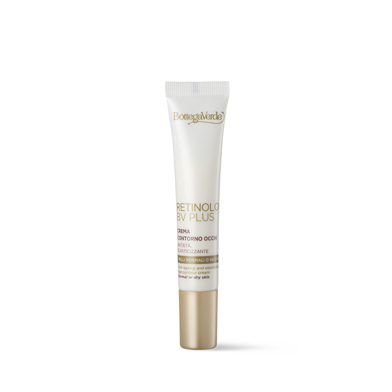 Retinolo Bv Plus - Eye Contour Area - Anti-Ageing and Elasticising - with Pro-Retinol, Plant Collagen and Hyaluronic Acid (15 ml) - Normal or Dry Skin