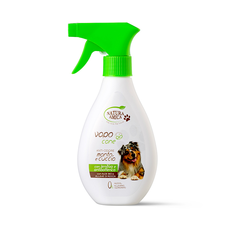 NATURA AMICA - Vapo Cane anti-odore manto e cuccia con lenitivo e antibatterico