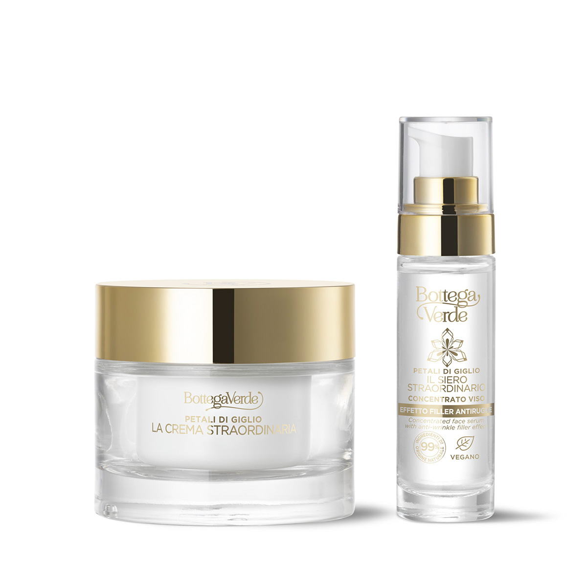 Bottega Verde Offerta Giglio - Crema viso + Siero