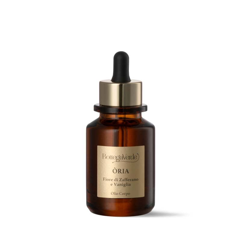 Òria - FIORE DI ZAFFERANO E VANIGLIA - Olio corpo